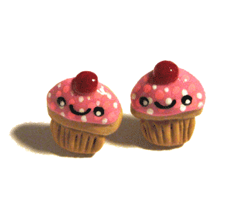 komodokatpinkcupcakeearrings